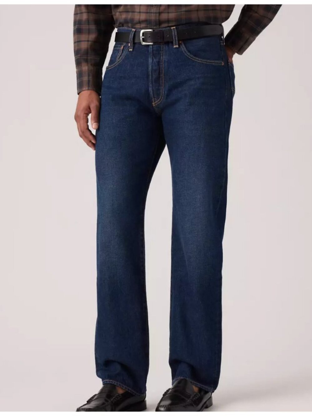 New Levi's Premium 36x30 501 Relaxed Selvedge Men's Jeans The Walls Selvedge